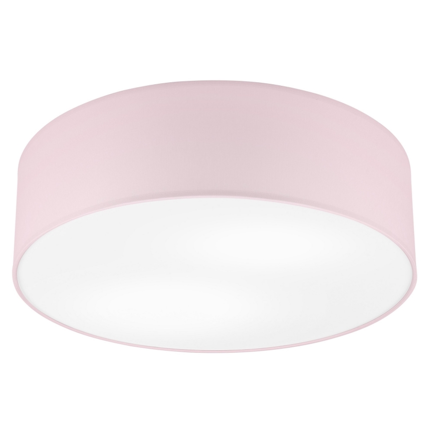 Iluminação de teto SIRJA PASTEL 2xE27/60W/230V diâmetro 45 cm rosa