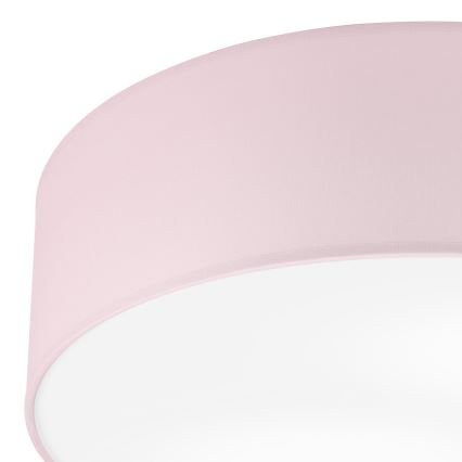 Iluminação de teto SIRJA PASTEL 2xE27/60W/230V diâmetro 45 cm rosa