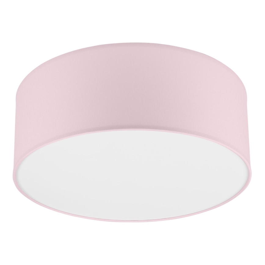 Iluminação de teto SIRJA PASTEL DOUBLE 2xE27/15W/230V diâmetro 35 cm rosa