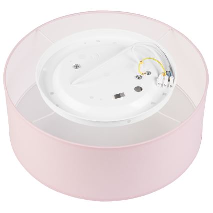 Iluminação de teto SIRJA PASTEL DOUBLE 2xE27/15W/230V diâmetro 35 cm rosa