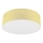 Iluminação de teto SIRJA PASTEL DOUBLE 4xE27/15W/230V diâmetro 45 cm amarelo