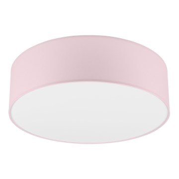 Iluminação de teto SIRJA PASTEL DOUBLE 4xE27/15W/230V diâmetro 45 cm rosa