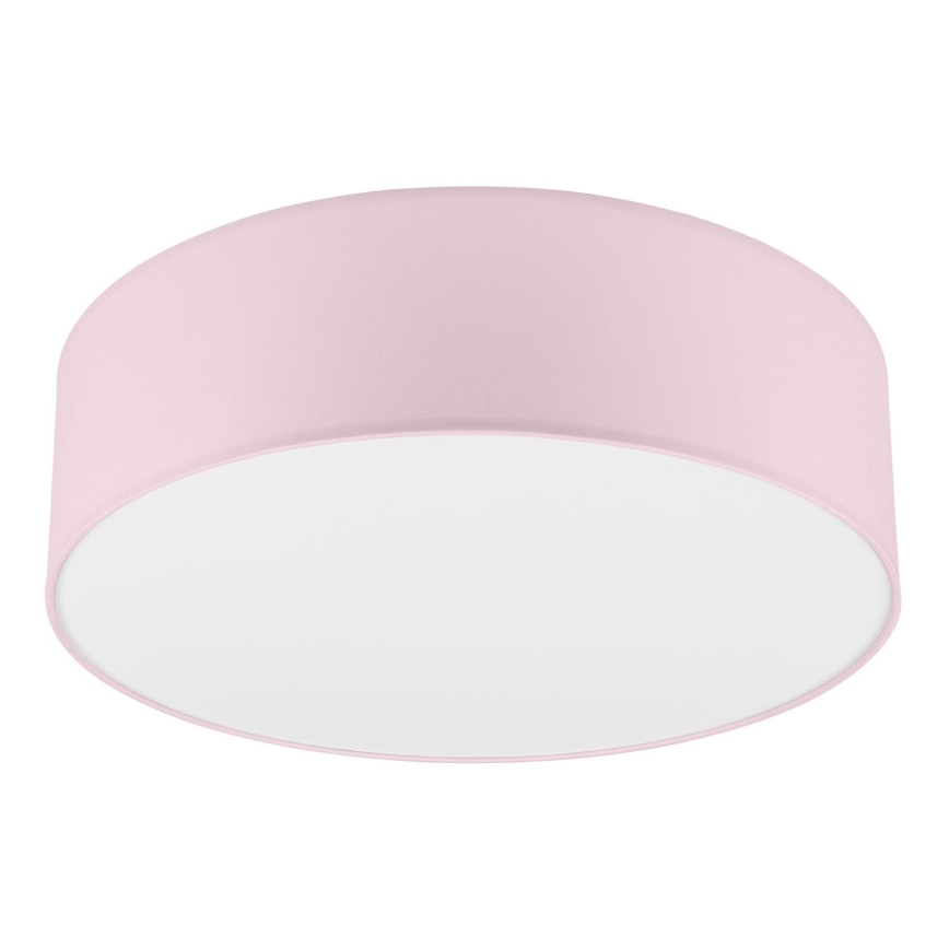 Iluminação de teto SIRJA PASTEL DOUBLE 4xE27/15W/230V diâmetro 45 cm rosa