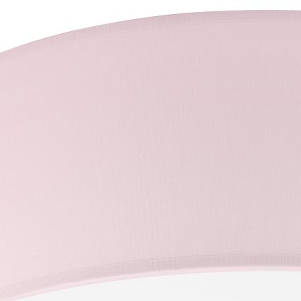 Iluminação de teto SIRJA PASTEL DOUBLE 4xE27/15W/230V diâmetro 45 cm rosa