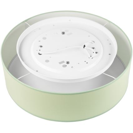 Iluminação de teto SIRJA PASTEL DOUBLE 4xE27/15W/230V diâmetro 45 cm verde