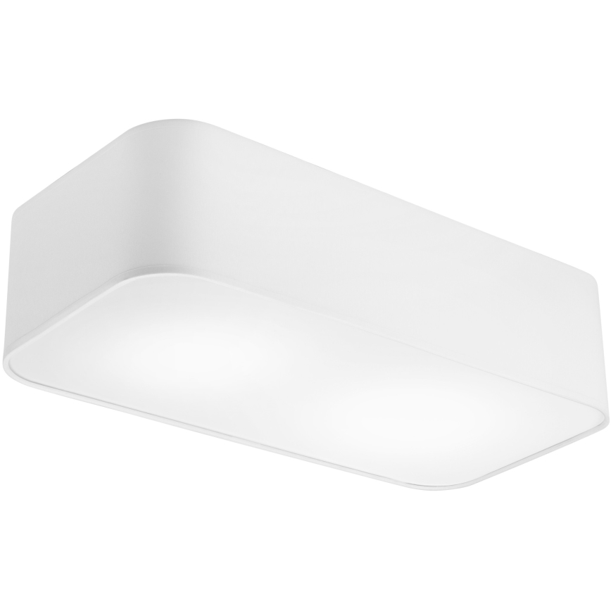 Iluminação de teto SIRJA SQUARE 2xE27/15W/230V branco