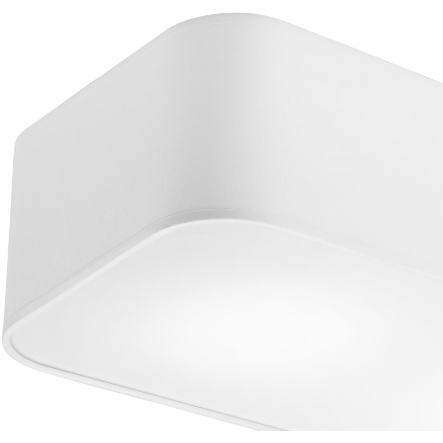 Iluminação de teto SIRJA SQUARE 2xE27/15W/230V branco