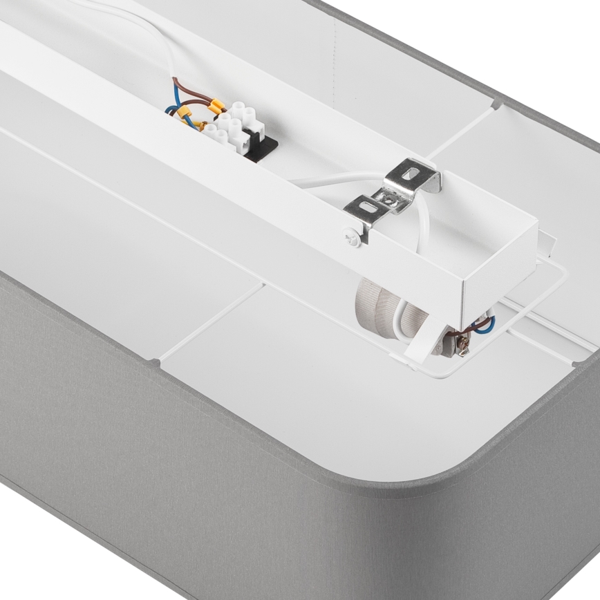 Iluminação de teto SIRJA SQUARE 2xE27/15W/230V cinzento