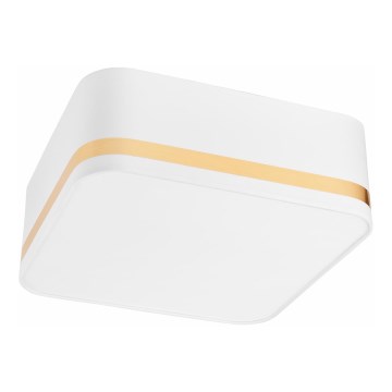 Iluminação de teto SIRJA SQUARE 2xE27/60W/230V 35x35 cm branco