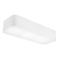 Iluminação de teto SIRJA SQUARE 3xE27/15W/230V branco