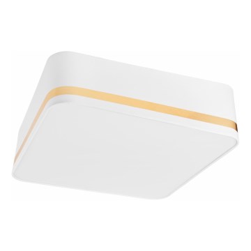 Iluminação de teto SIRJA SQUARE 4xE27/60W/230V 45x45 cm branco