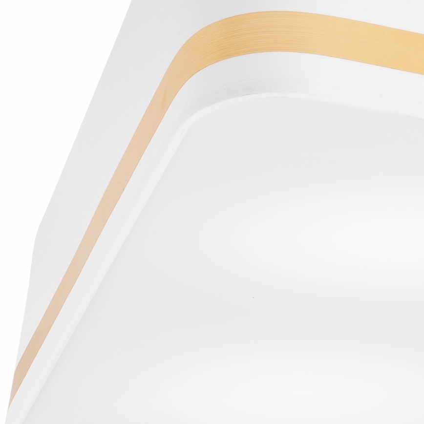 Iluminação de teto SIRJA SQUARE 4xE27/60W/230V 45x45 cm branco