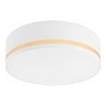 Iluminação de teto SIRJA STRIPE 4xE27/15W/230V diâmetro 45 cm branco