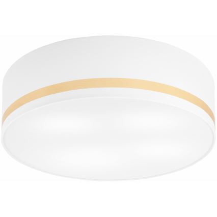 Iluminação de teto SIRJA STRIPE 4xE27/15W/230V diâmetro 45 cm branco