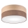 Iluminação de teto SIRJA WOOD 1xE27/15W/230V diâmetro 35 cm castanho/carvalho