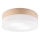 Iluminação de teto SIRJA WOOD 2xE27/15W/230V diâmetro 45 cm branco/carvalho