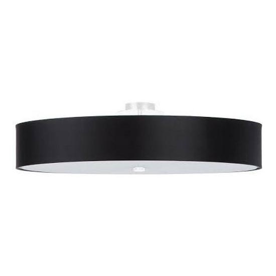 Iluminação de teto SKALA 6xE27/60W/230V d. 80 cm preto
