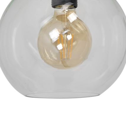 Iluminação de teto SOFIA 1xE27/60W/230V transparente