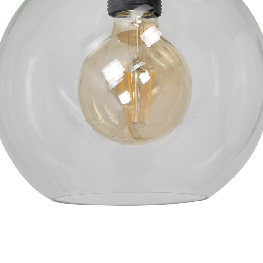 Iluminação de teto SOFIA 1xE27/60W/230V transparente