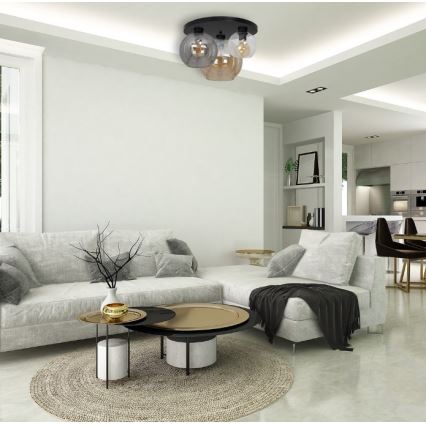 Iluminação de teto SOFIA 3xE27/60W/230V mista