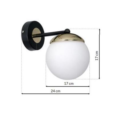 Iluminação de teto SPARTA 1xE14/40W/230V