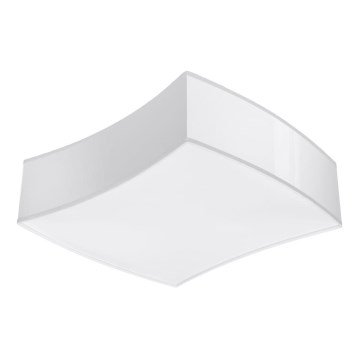 Iluminação de teto SQUARE 2xE27/60W/230V branca