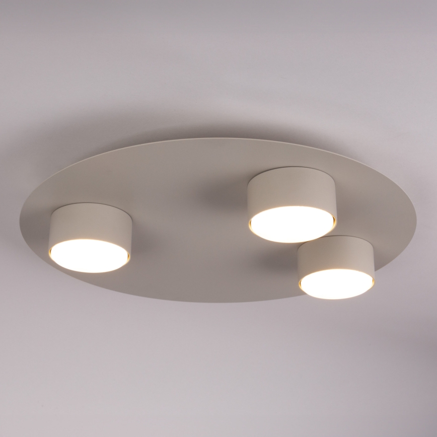 Iluminação de teto STAR 3xGX53/12W/230V bege