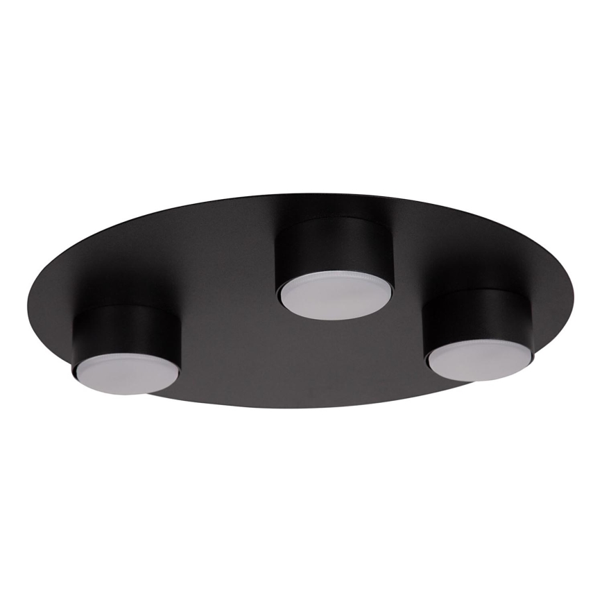 Iluminação de teto STAR 3xGX53/12W/230V preto