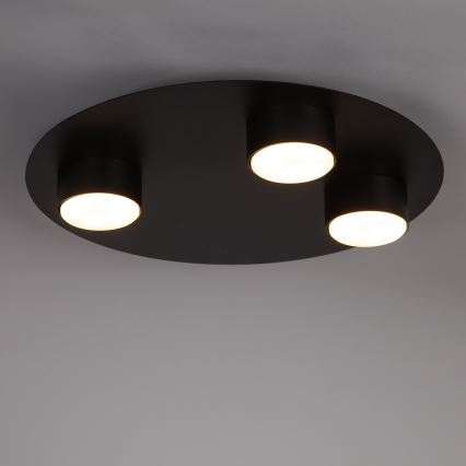 Iluminação de teto STAR 3xGX53/12W/230V preto