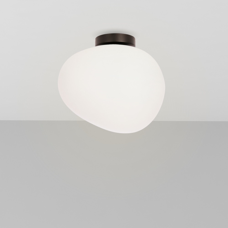 Iluminação de teto STONES 1xE27/40W/230V diâmetro 30 cm