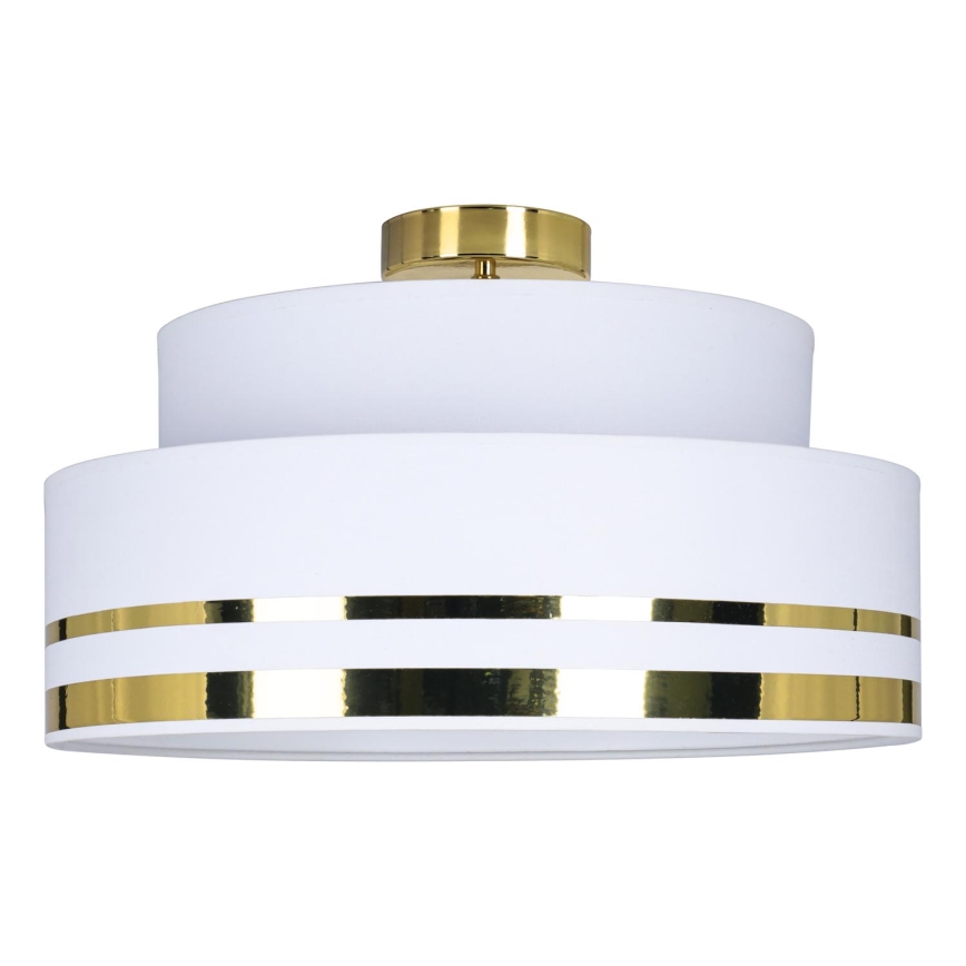 Iluminação de teto TAMI 1xE27/60W/230V creme/dourado