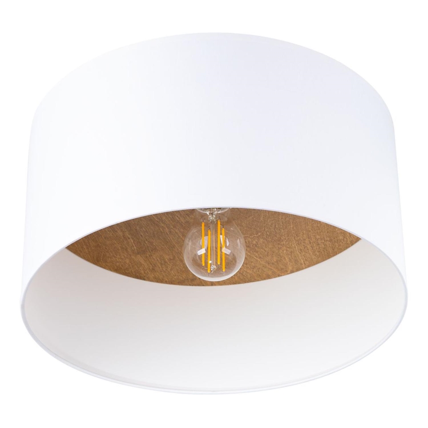 Iluminação de teto TELESTO 1xE27/15W/230V diâmetro 35 cm branco/bege