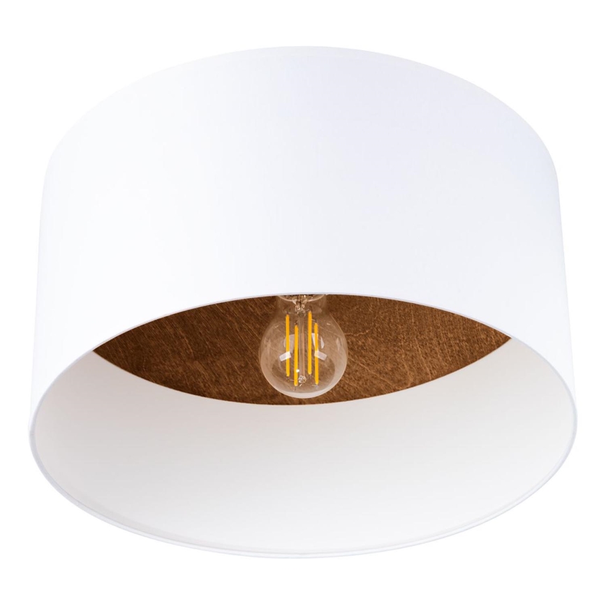 Iluminação de teto TELESTO 1xE27/15W/230V diâmetro 35 cm branco/castanho