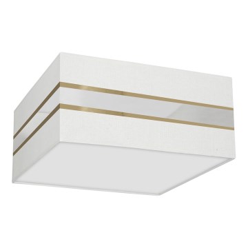 Iluminação de teto ULTIMO 2xE27/60W/230V branca