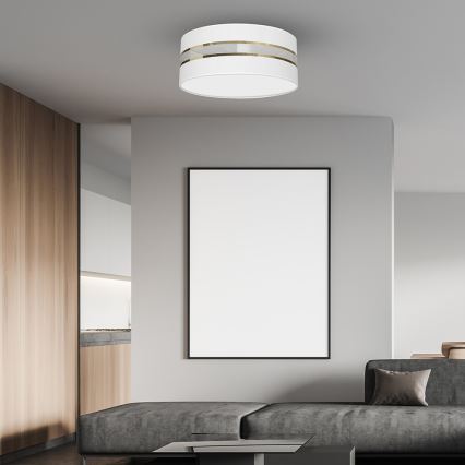 Iluminação de teto ULTIMO 2xE27/60W/230V branca