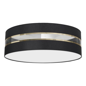 Iluminação de teto ULTIMO 3xE27/60W/230V preta