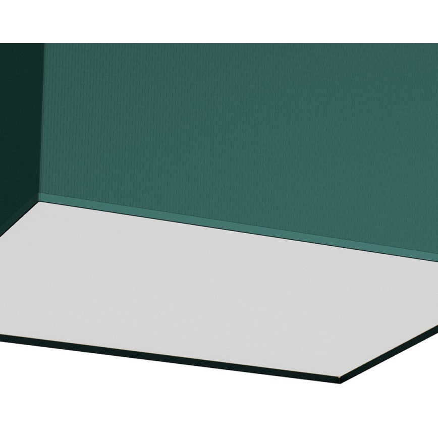 Iluminação de teto VERDE 2xE27/60W/230V 40x40 cm verde