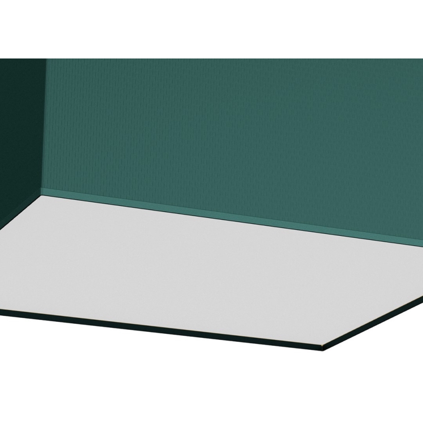 Iluminação de teto VERDE 3xE27/60W/230V 50x50 cm verde