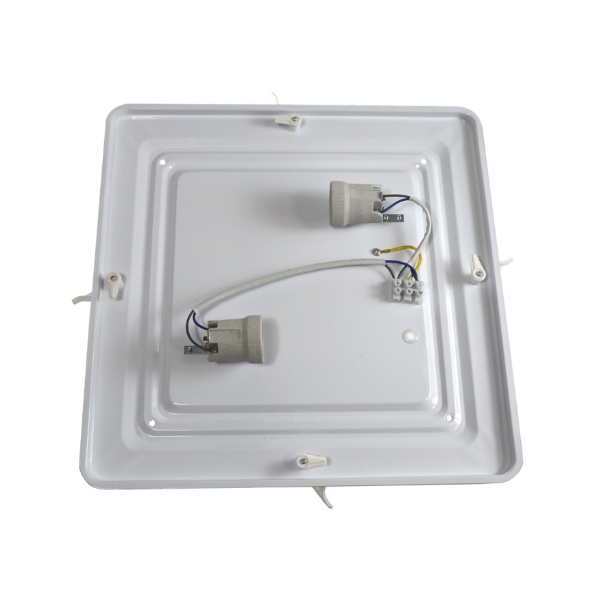 Iluminação de teto VITAL 2xE27/60W/230V cromado mate