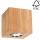 Iluminação de teto WOODDREAM 1xGU10/6W/230V carvalho - certificado por FSC