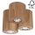 Iluminação de teto WOODDREAM 3xGU10/6W/230V carvalho - certificado por FSC