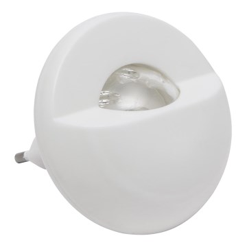 Iluminação de tomada de navegação LED com sensor LED/1W/230V 6000K