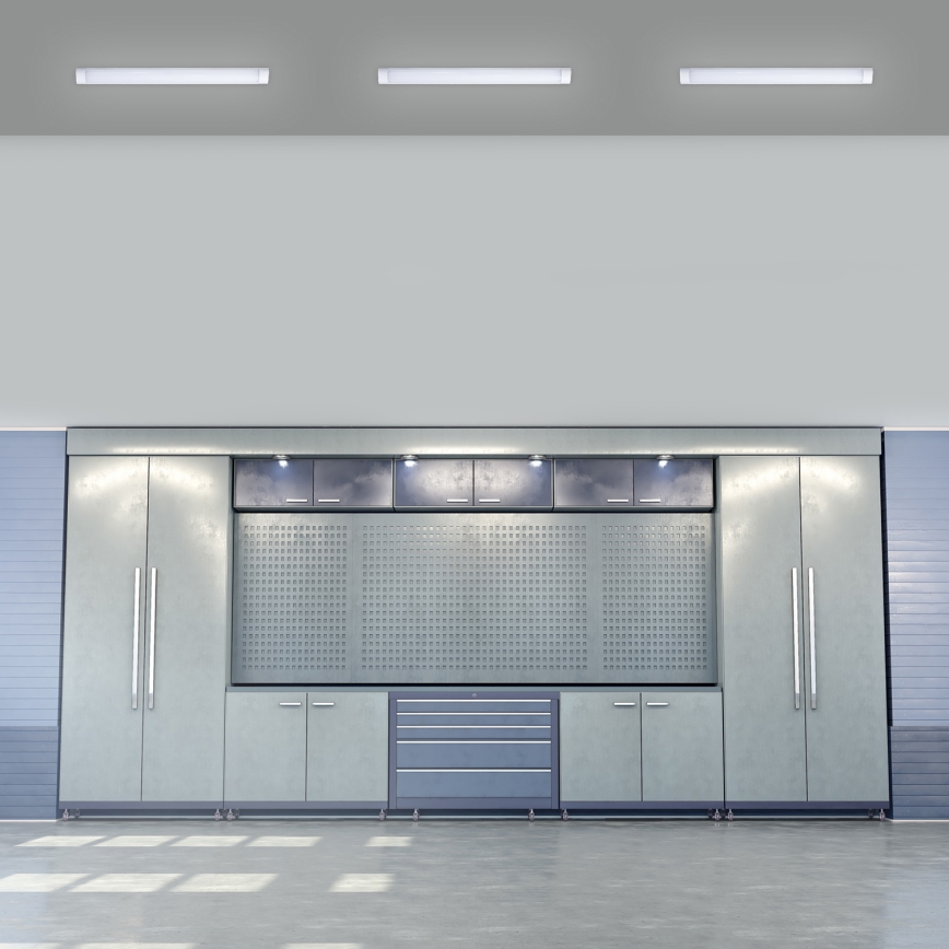 Iluminação de trabalho fluorescente LED BATTEN LED/30W/185-277V