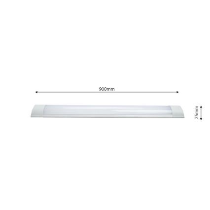 Iluminação de trabalho fluorescente LED BATTEN LED/30W/185-277V