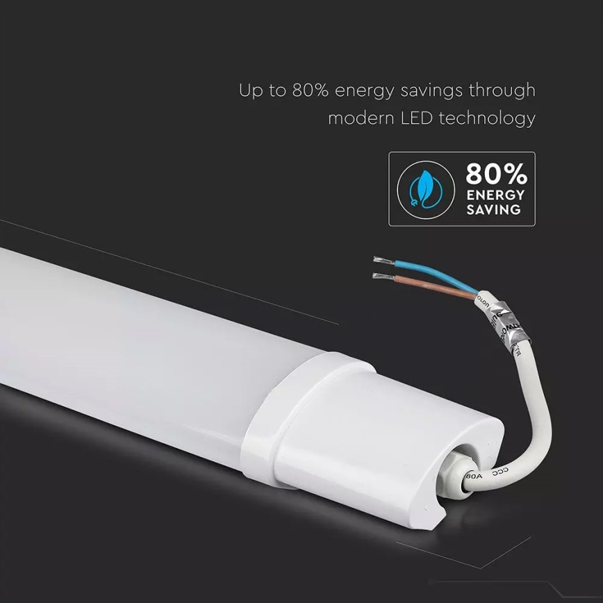 Iluminação de trabalho fluorescente LED S-SERIES 1xLED/48W/230V 4000K 150cm IP65