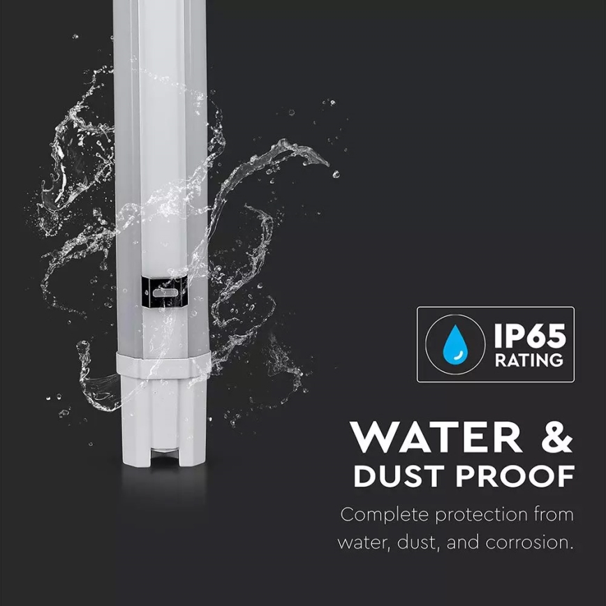 Iluminação de trabalho fluorescente LED S-SERIES 1xLED/48W/230V 4000K 150cm IP65