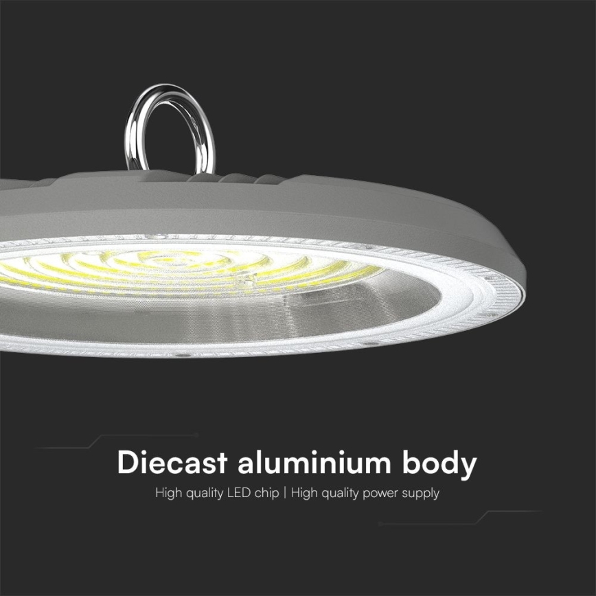 Iluminação de trabalho LED High Bay LED/100W/230V 3000/4000/6500K IP65 ø 23,5 cm