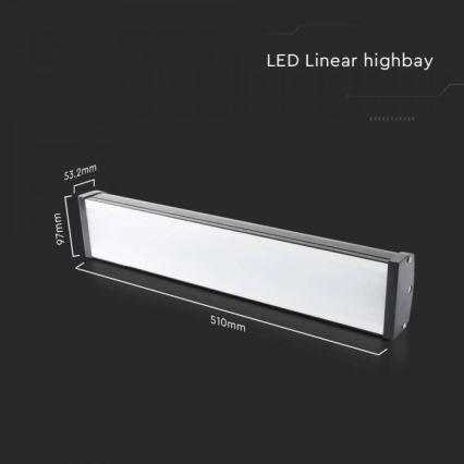 Iluminação de trabalho LED High Bay LED/100W/230V 4000K IP65