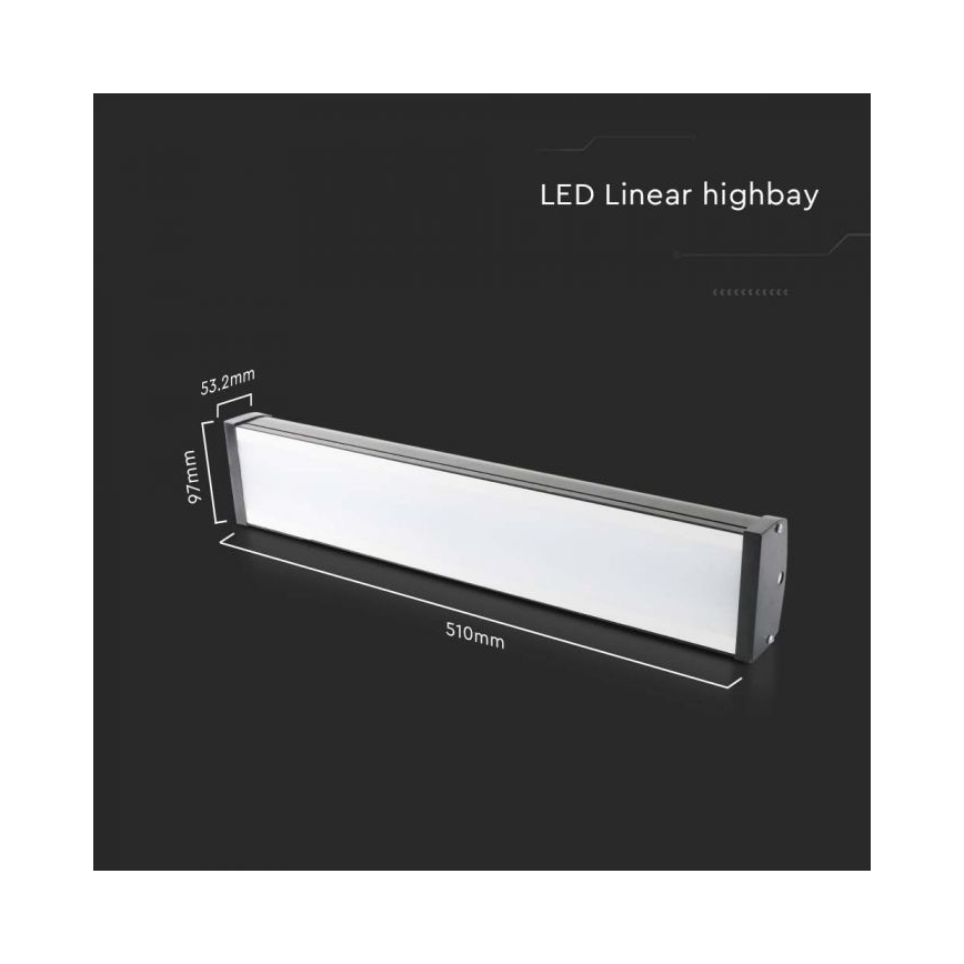 Iluminação de trabalho LED High Bay LED/100W/230V 4000K IP65