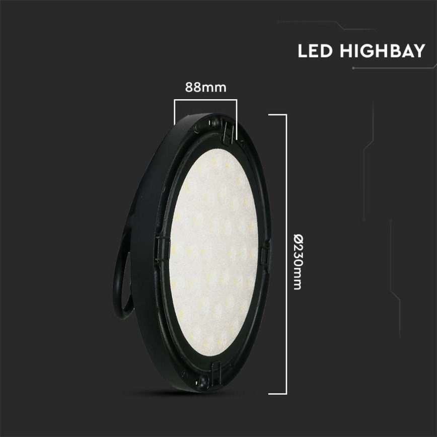 Iluminação de trabalho LED High Bay LED/100W/230V IP65 4000K